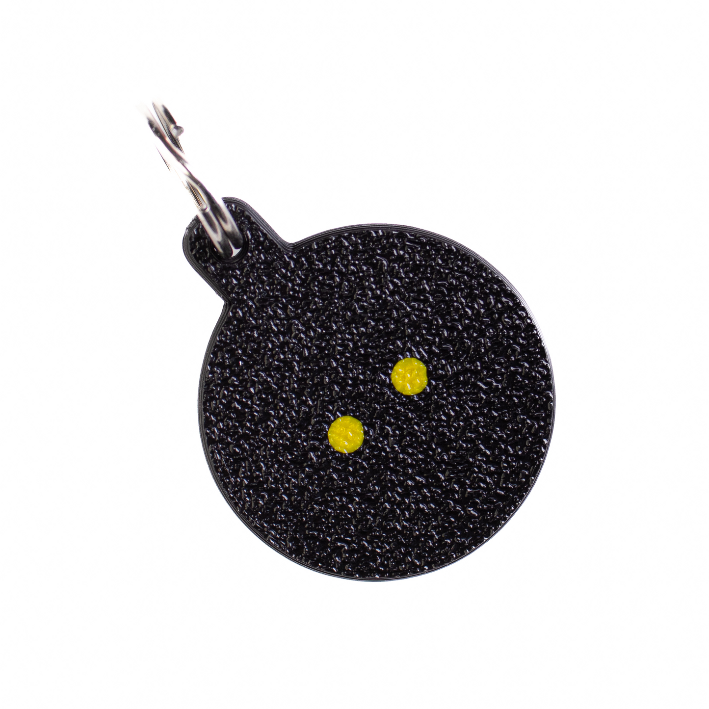 Squash Ball Keychain | Mini Squash Ball Pendant | Sports Keyring Gift for Players | Squash Accessory